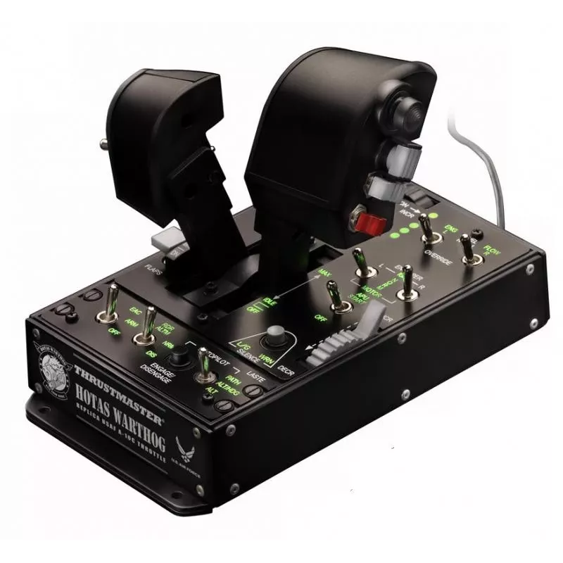 Thrustmaster HOTAS Warthog Dual Throttles negro USB Flight Sim PC