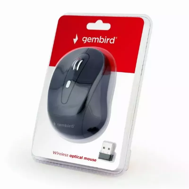 Ratón Gembird MUSW-6B-01 RF inalámbrico óptico