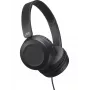 Auriculares JVC Powerful Sound con cable on ear negros, con cable, 10 - 26000 Hz, llamadas/música, 140 g, auriculares, negro