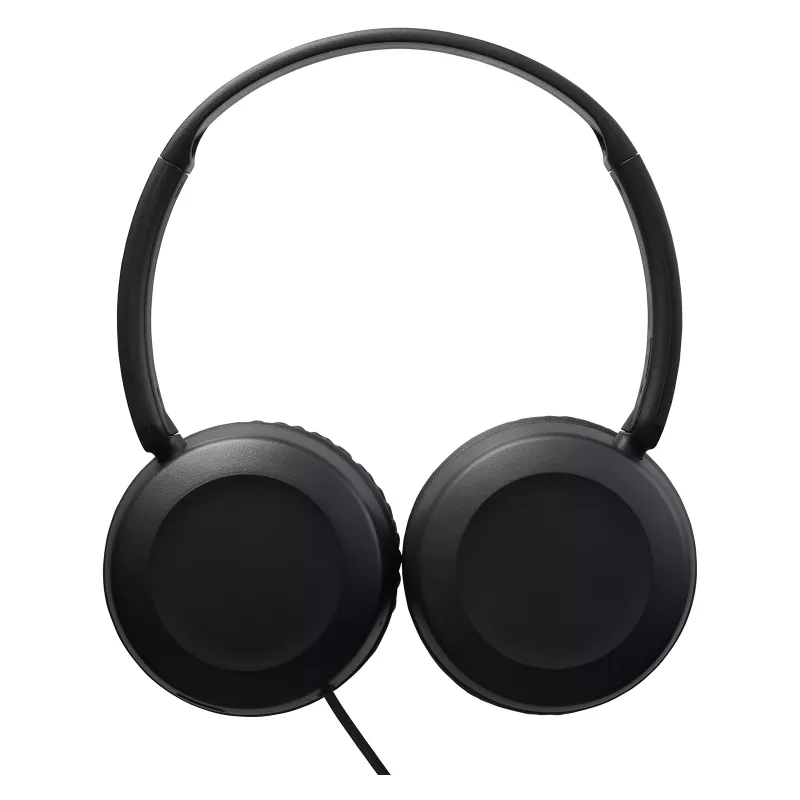 Auriculares JVC Powerful Sound con cable on ear negros, con cable, 10 - 26000 Hz, llamadas/música, 140 g, auriculares, negro