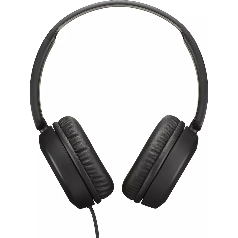 Auriculares JVC Powerful Sound con cable on ear negros, con cable, 10 - 26000 Hz, llamadas/música, 140 g, auriculares, negro