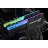 DIMM 16 GB DDR4-3600 (2x 8 GB) kit dual, memoria RAM negra, F4-3600C18D-16GTZRX, Trident Z RGB, INTEL XMP