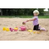 Lena Happy Sand Girls I 10 uds., set de juguete de arena, a partir de 1 año, rosa, amarillo