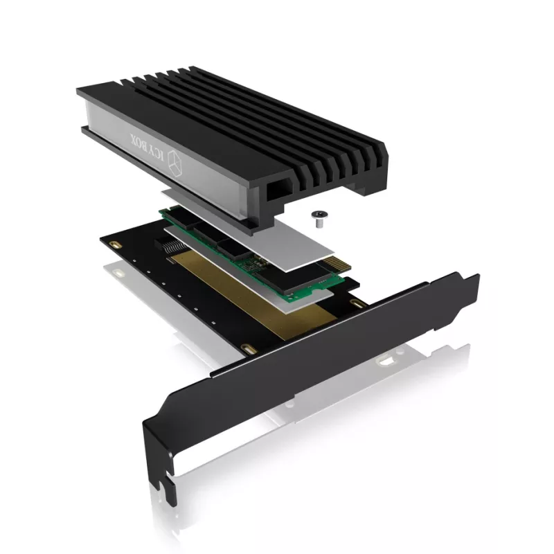 Tarjeta/adaptador de interfaz ICY BOX IB-PCI214M2-HSL interno M.2