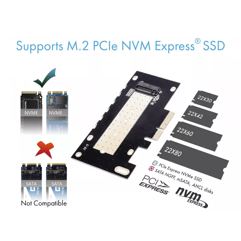 Tarjeta/adaptador de interfaz ICY BOX IB-PCI214M2-HSL interno M.2