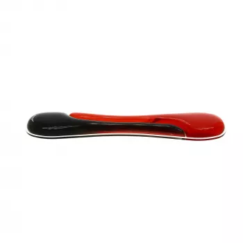 Reposamuñecas para teclado Kensington Duo Gel — rojo, negro, rojo, gel, Taiwán, MIL-STD-810H método 504.3 contaminación por líquidos, 240 mm, 182 mm