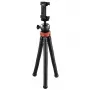 Trípode Hama «FlexPro» para smartphone/action camera 3 patas negro, rojo