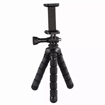 Trípode Hama Flex para smartphone/action camera 3 patas negro, rojo