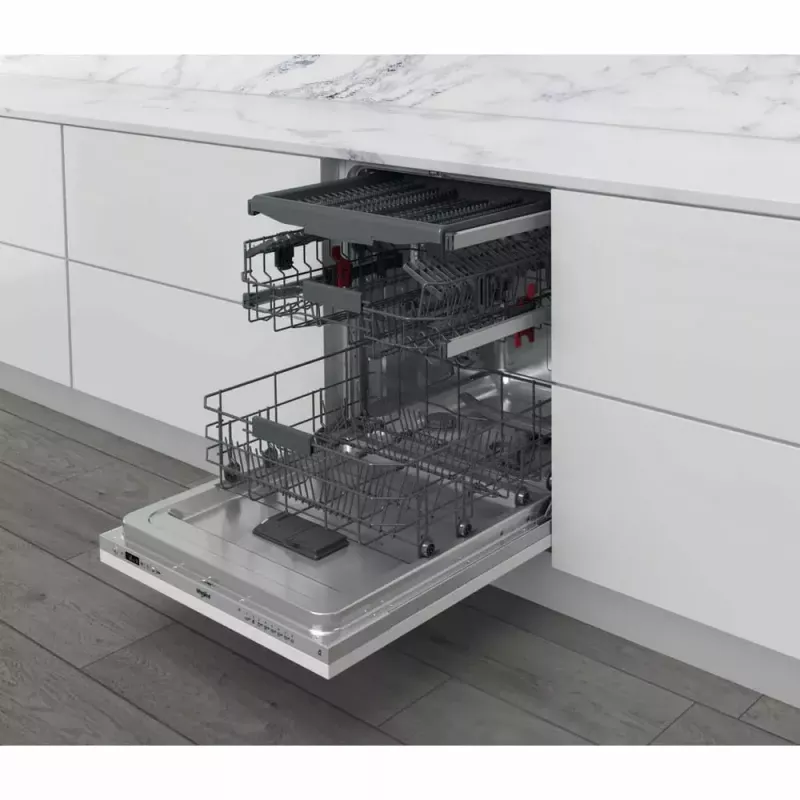 Lavavajillas integrable WHIRLPOOL WIC 3C26 F — 60 cm, 14 cubiertos, 46 dB, clase energética E