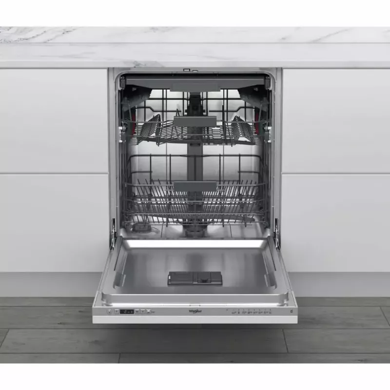 Lavavajillas integrable WHIRLPOOL WIC 3C26 F — 60 cm, 14 cubiertos, 46 dB, clase energética E