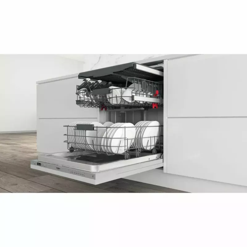 Lavavajillas integrable WHIRLPOOL WIC 3C26 F — 60 cm, 14 cubiertos, 46 dB, clase energética E