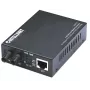 Convertidor de medios Fast Ethernet Intellinet, 10/100Base-Tx a 100Base-Fx (ST) multimodo, 2 km (1,24 millas)