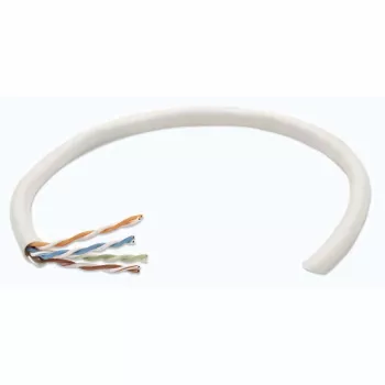 Cable de red Cat6 a granel Intellinet, 23 AWG, hilo macizo, 305 m, gris, CCA, U/UTP, caja