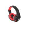 Auriculares con micrófono Genesis Argon 110 con cable diadema gaming negro, rojo