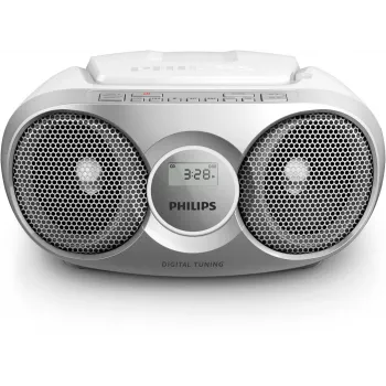 Sistema estéreo portátil Philips AZ215S/12 3 W FM plata