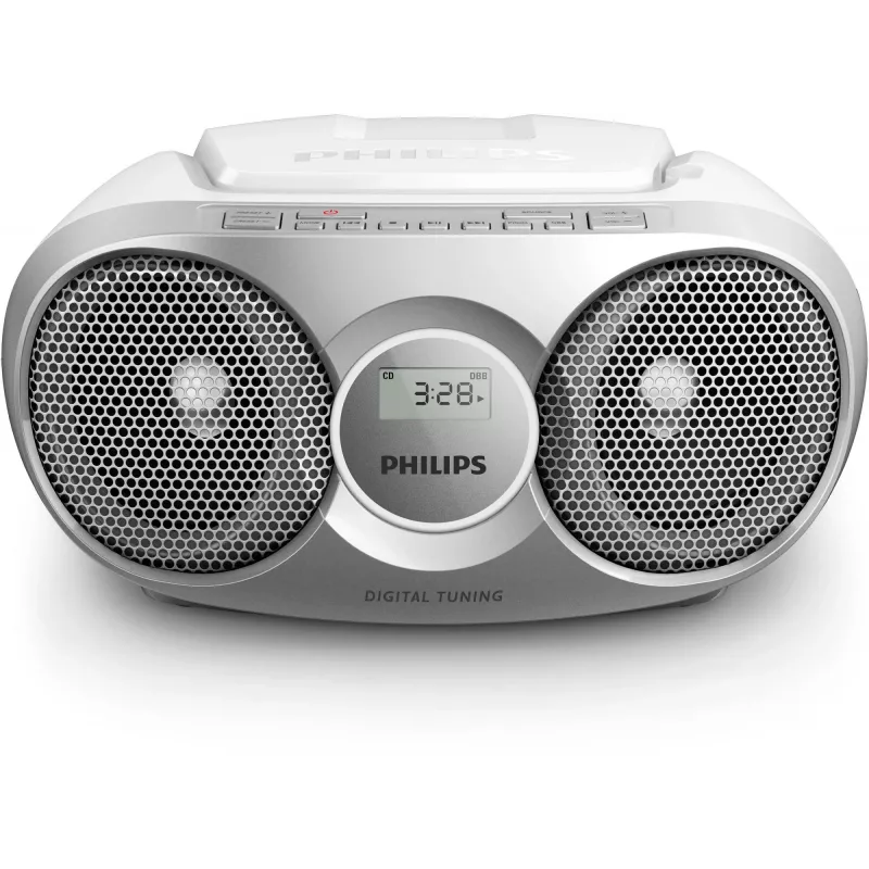 Sistema estéreo portátil Philips AZ215S/12 3 W FM plata