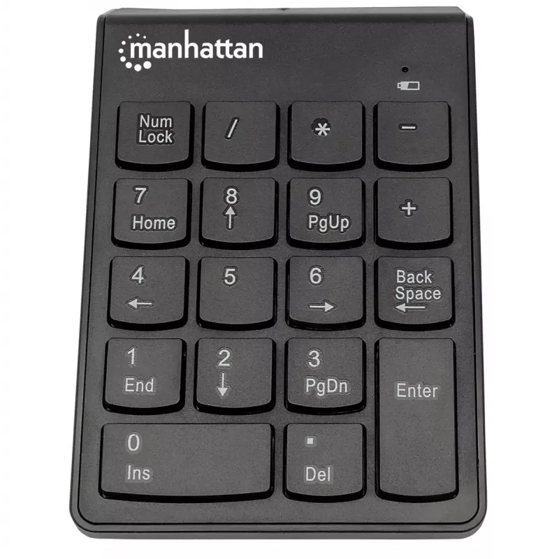 Teclado numérico Manhattan inalámbrico 178846