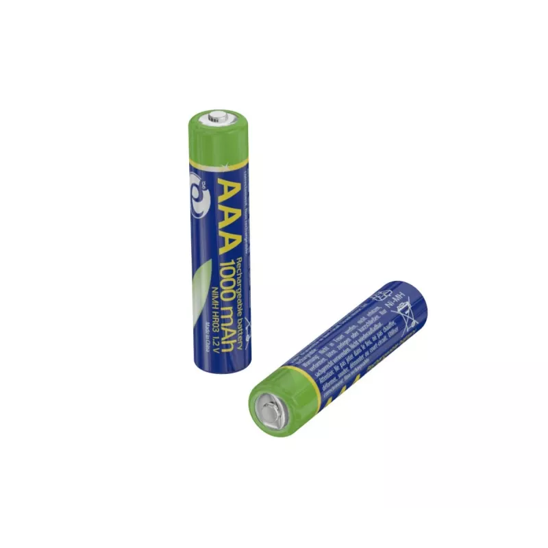 Pilas AAA GEMBIRD Ni-MH recargables 1000mAh 2 uds.