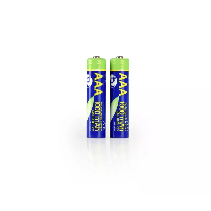 Pilas AAA GEMBIRD Ni-MH recargables 1000mAh 2 uds.