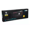 Teclado mecánico gaming con cable IBOX AURORA K-4 — QWERTY, 108 teclas, retroiluminación LED ajustable, resistente al agua, USB, cable 1,6 m