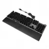 Teclado mecánico gaming con cable IBOX AURORA K-4 — QWERTY, 108 teclas, retroiluminación LED ajustable, resistente al agua, USB, cable 1,6 m