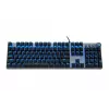 Teclado mecánico gaming con cable IBOX AURORA K-4 — QWERTY, 108 teclas, retroiluminación LED ajustable, resistente al agua, USB, cable 1,6 m
