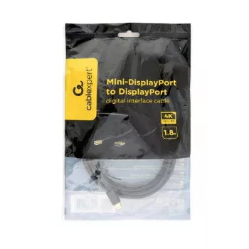Cable digital Mini DisplayPort a DisplayPort GEMBIRD 2,0 m - Negro