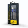 Cable Micro-USB GEMBIRD Premium Jeans (Denim) con conectores metálicos, 1 m, Azul