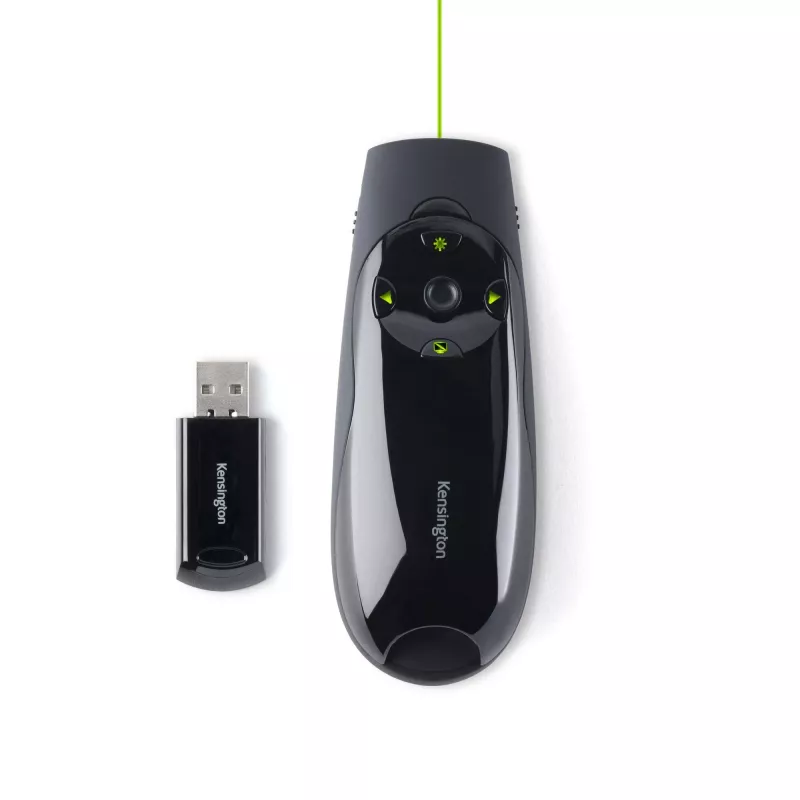 Presentador Kensington Presenter Expert – control de cursor inalámbrico con láser verde