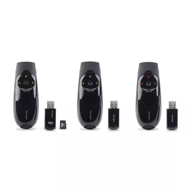 Presentador Kensington Presenter Expert – control de cursor inalámbrico con láser verde