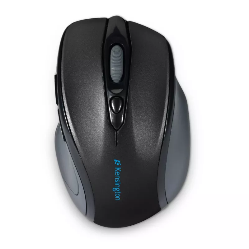 Ratón inalámbrico Kensington Pro Fit Mid-Size, para diestros, óptico, RF inalámbrico, 1600 DPI, negro
