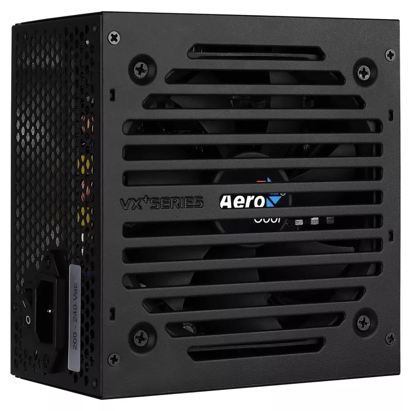 Fuente de alimentación Aerocool VX PLUS 650 650 W 20+4 Pin ATX ATX negra