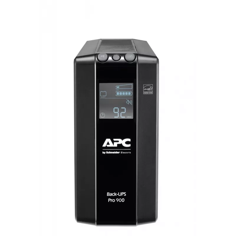 APC Back-UPS PRO BR900MI - 6x salida C13, USB, 900VA, Line-Interactive, 0,9 kVA, 540 W, senoidal, 176 V, 294 V