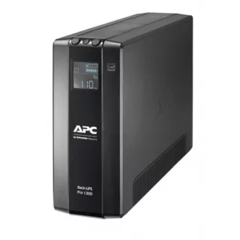 APC Back-UPS Pro, 1300VA/780W, torre, 230V, 8x tomas IEC C13, AVR, LCD, batería reemplazable por el usuario