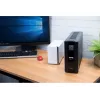 APC Back-UPS Pro, 1300VA/780W, torre, 230V, 8x tomas IEC C13, AVR, LCD, batería reemplazable por el usuario