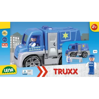Camión Lena TRUXX Police con accesorios