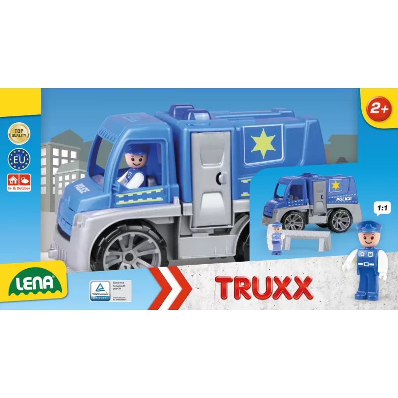 Camión Lena TRUXX Police con accesorios