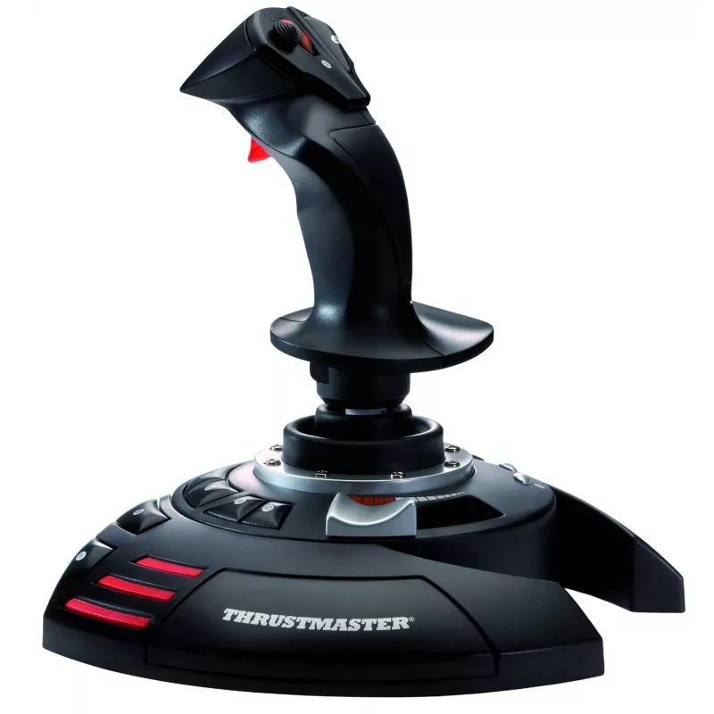 Thrustmaster T.Flight Stick X negro, rojo, plateado USB joystick analógico PC, Playstation 3