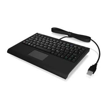 KeySonic ACK-3410 (US) teclado oficina USB inglés de EE. UU. negro