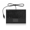 KeySonic ACK-3410 (US) teclado oficina USB inglés de EE. UU. negro