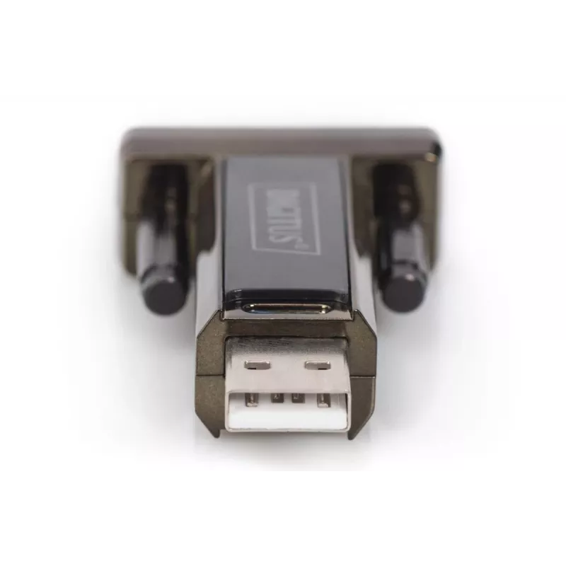 DIGITUS convertidor USB 2.0 a serie, DSUB 9M incl. cable USB A 80cm