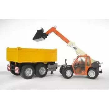 Juguete grúa elevadora Bruder JLG 2505