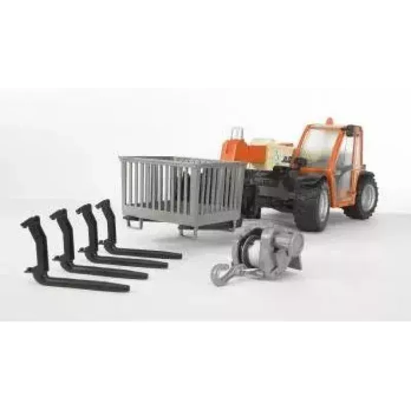 Juguete grúa elevadora Bruder JLG 2505
