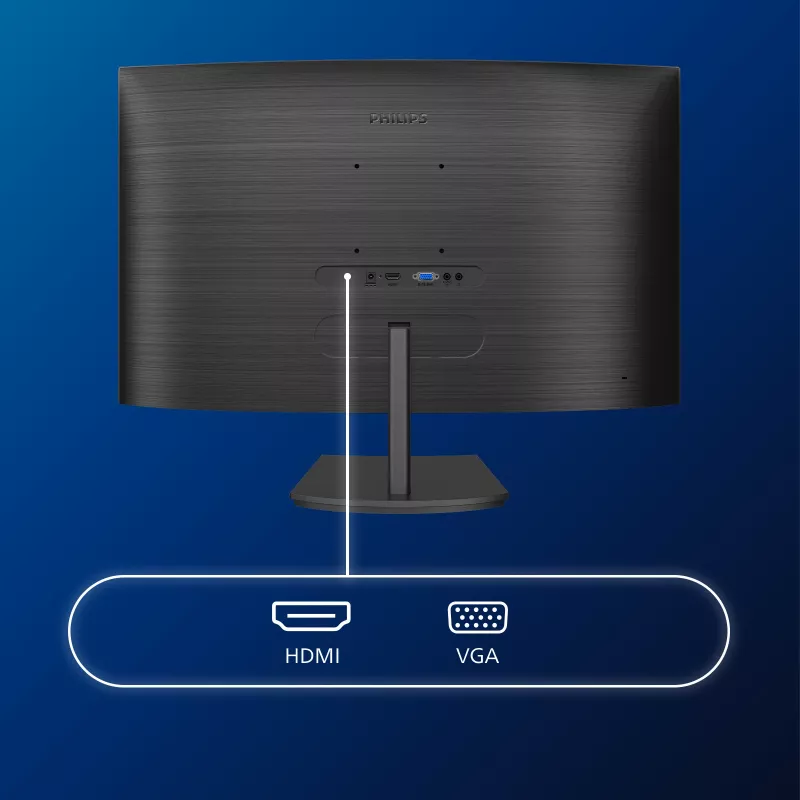 Philips E Line 271E1SCA/00 monitor de ordenador 68.6 cm (27 pulgadas) 1920 x 1080 píxeles Full HD LCD negro