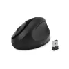 Kensington Pro Fit Ergo ratón inalámbrico – negro, para diestros, RF inalámbrico + Bluetooth, 1600 DPI, negro