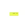 Memoria USB GOODRAM UME2 16 GB, USB 2.0 Type-A, amarillo, 51 × 21 mm