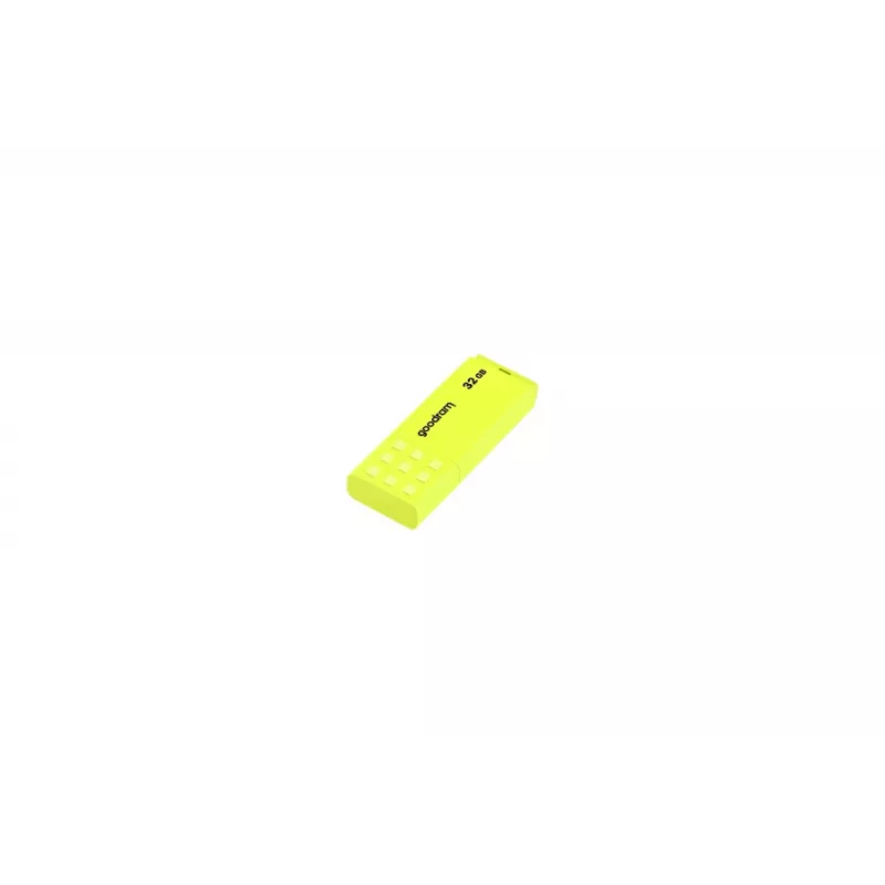 Memoria USB GOODRAM UME2 32 GB USB Type-A 2.0, lectura 20 MB/s, escritura 5 MB/s, amarillo