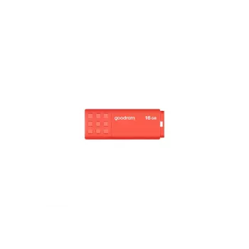 Memoria USB GOODRAM UME3 16 GB USB Type-A 3.2 Gen 1 (naranja), 60/20 MB/s, carcasa de plástico sin tapa