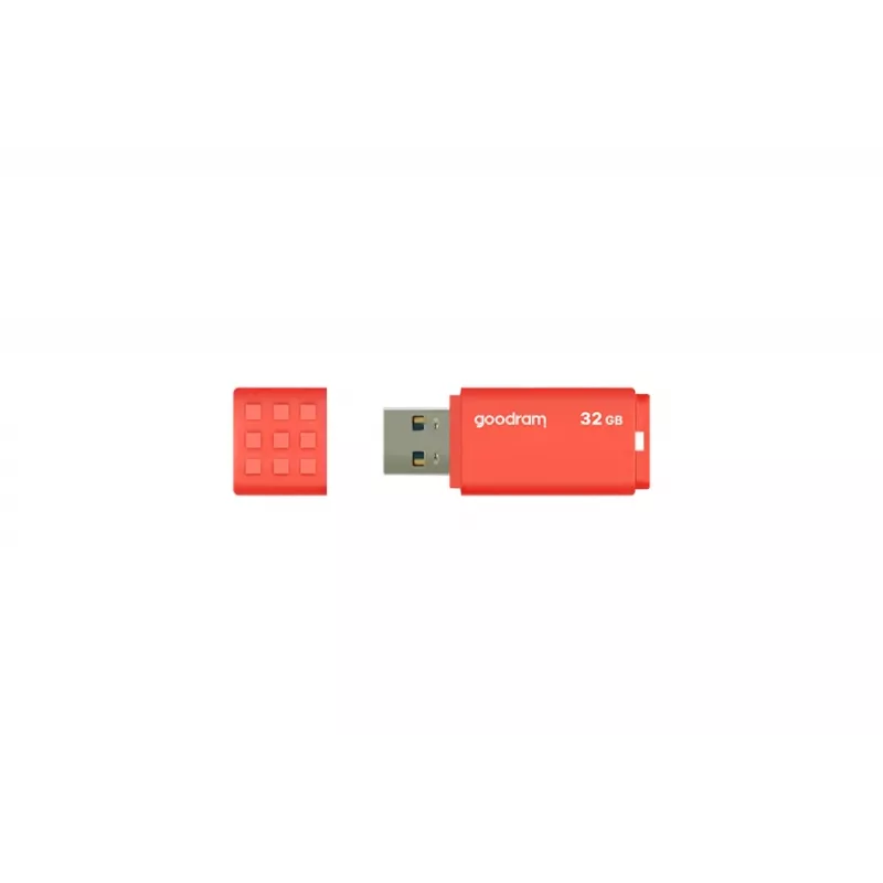 Goodram UME3 UME3-0320O0R11 memoria USB 32 GB, USB 3.2 Gen 1 (USB 3.0) Tipo A, lectura 60 MB/s, naranja