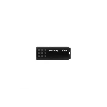 Memoria USB GOODRAM UME3 64 GB USB Type-A 3.2 Gen 1, lectura 60 MB/s, escritura 20 MB/s, negro